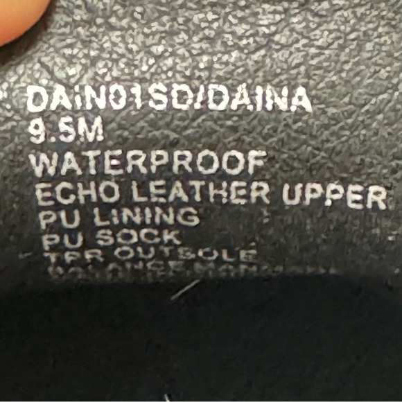 Blondo Daina Black Leather Chunky Lug
Platform Waterproof Penny Loafers Size 9.5 - Picture 14 of 15